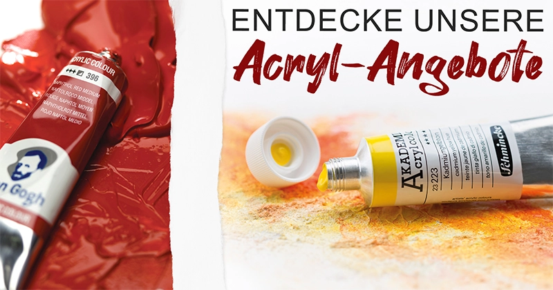 Entdecke unsere Acryl Angebote im September