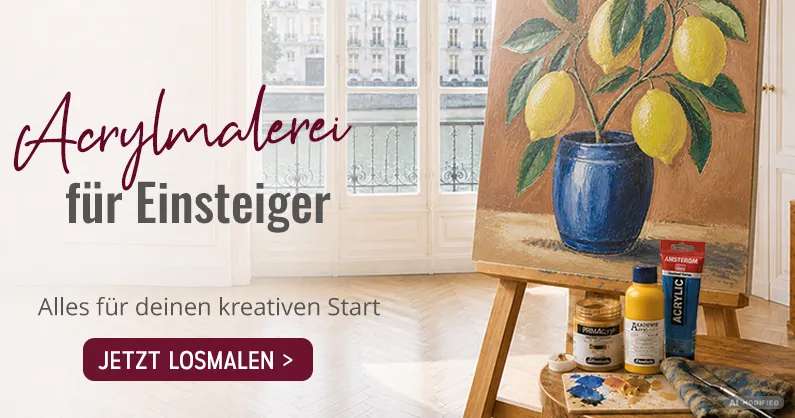 Acrylmalerei für Einsteiger - alles für deinen kreativen Start im kunstpark