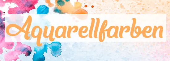 Aquarellfarben online kaufen im kunstpark