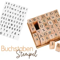 Kategoriebild der Kategorie “Buchstabenstempel”
