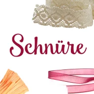 Kategoriebild der Kategorie “Bastelschnüre”