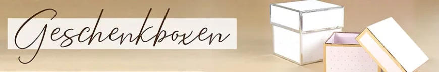 Geschenkboxen basteln