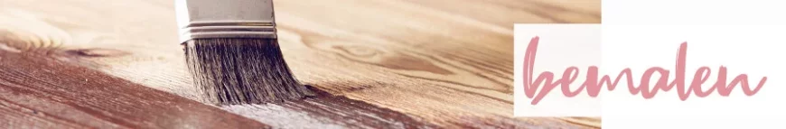 Holz bemalen - Farben & Rohlinge