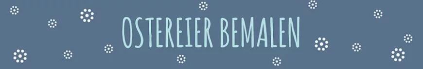 Ostereier zum Bemalen