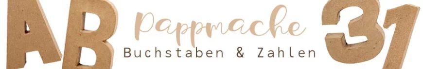 Pappbuchstaben kaufen