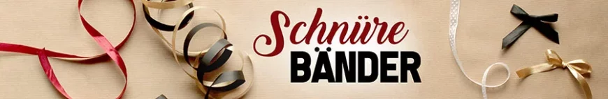 Schnüre & Bänder zum Basteln kaufen
