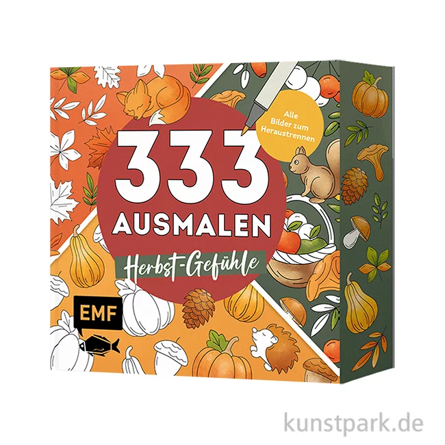 Artikelbild 1 des Artikels “333 Ausmalen - Herbst-Gefühle, Edition Fischer “