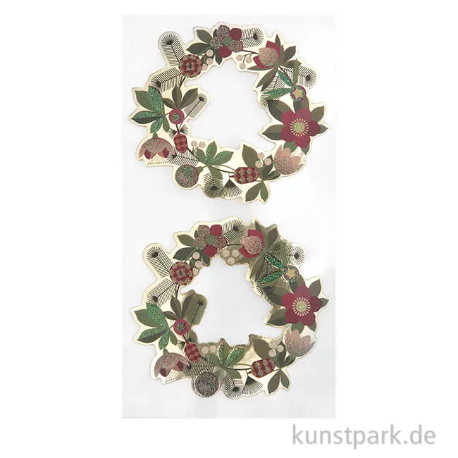 Artikelbild 1 des Artikels “3D Sticker - Christmas Rocks, Helleborus “