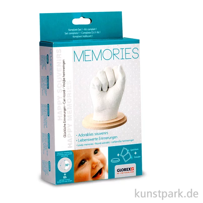 Artikelbild 1 des Artikels “Abformset - Memories mit Anleitung und Zubehör “