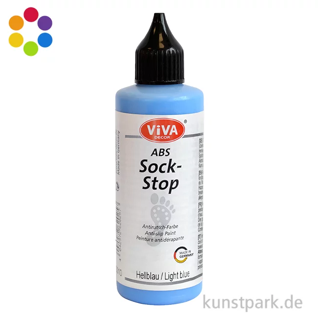 Artikelbild 1 des Artikels “Viva Decor ABS-Sockenfarbe Antirutsch 82 ml “