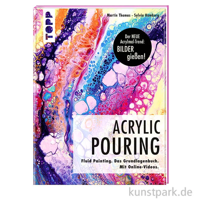 Artikelbild 1 des Artikels “Acrylic Pouring - Fluid Painting, Topp Verlag “