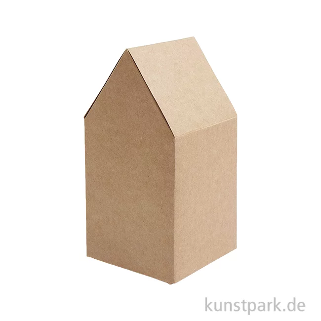 Artikelbild 1 des Artikels “Adventskalender Papphäuser, Kraftpapier, 15 x 7,5 x 7,5 cm, 24 Stück “
