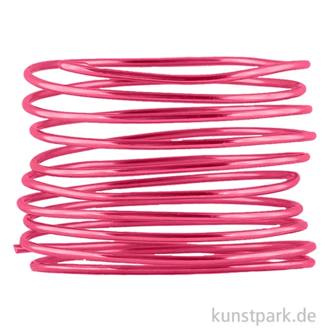 Artikelbild 1 des Artikels “Aludraht zur Dekoration und Schmuckherstellung, 2m 2 mm | Rosa“