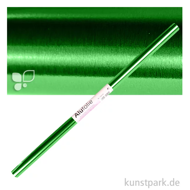 Artikelbild 1 des Artikels “Alufolie doppelseitig kaschiert 50x78 cm Rolle Rolle | Gold-Grün“