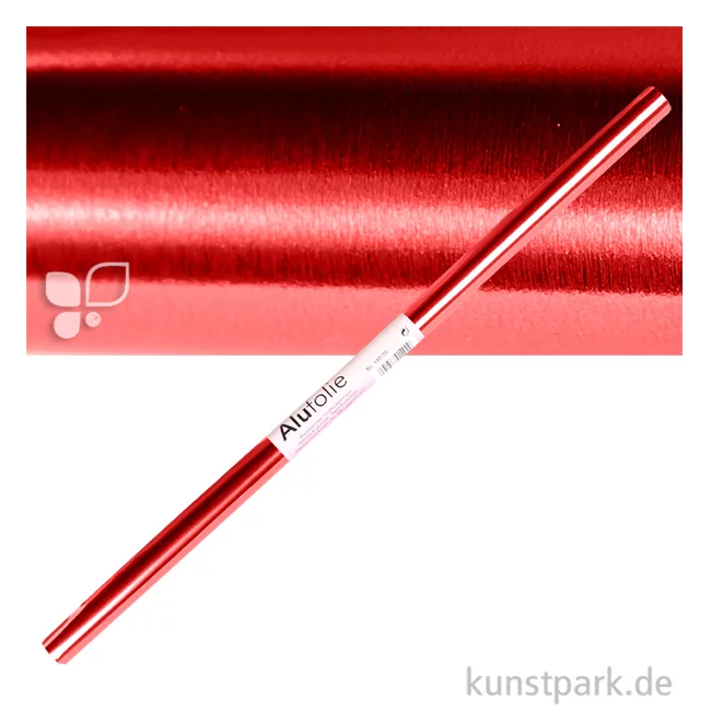 Artikelbild 1 des Artikels “Alufolie doppelseitig kaschiert 50x78 cm Rolle Rolle | Rot-Gold“