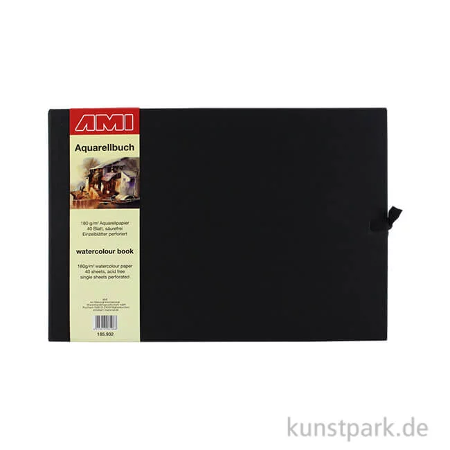 Artikelbild 1 des Artikels “Aquarellbuch quer, Papier 180 g/m², 40 Blatt, DIN A4 “