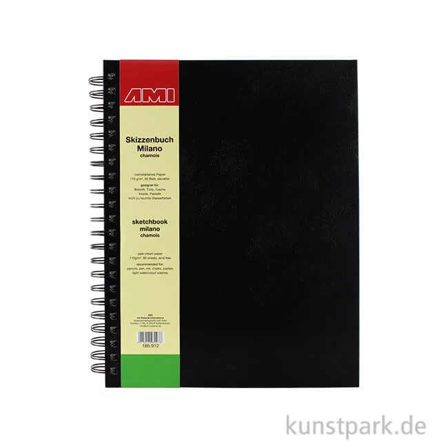 Artikelbild 1 des Artikels “Skizzenbuch MILANO chamois 80 Seiten, 110 g DIN A5“