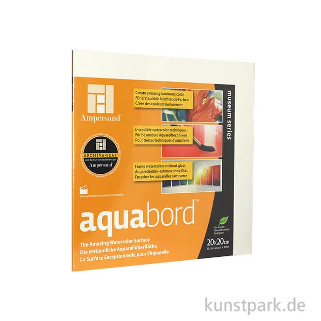 Artikelbild 1 des Artikels “Ampersand AquaBord - 3 mm 20 x 20 cm“