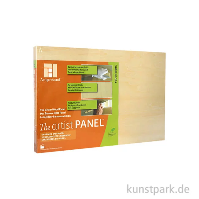 Artikelbild 1 des Artikels “Ampersand Artist Panel - Basswood 22 mm 18 x 24 cm“