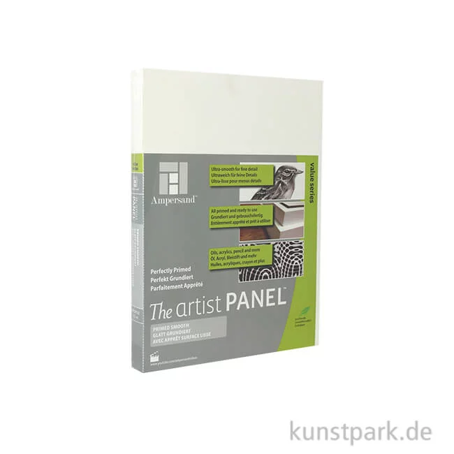 Artikelbild 1 des Artikels “Ampersand Artist Panel - Primed Smooth 22 mm 18 x 24 cm“
