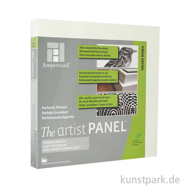 Artikelbild 1 des Artikels “Ampersand Artist Panel - Primed Smooth 22 mm 30 x 30 cm“