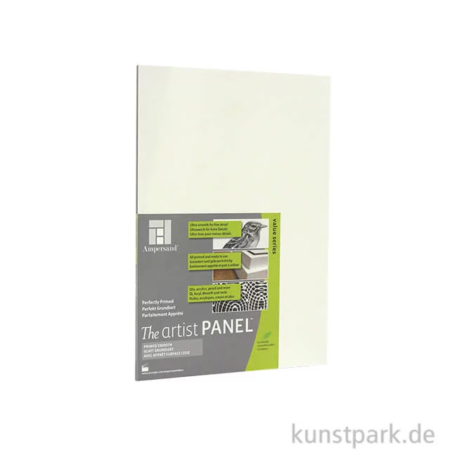 Artikelbild 1 des Artikels “Ampersand Artist Panel - Primed Smooth 3 mm 13 x 18 cm“