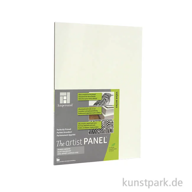 Artikelbild 1 des Artikels “Ampersand Artist Panel - Primed Smooth 3 mm 18 x 24 cm“