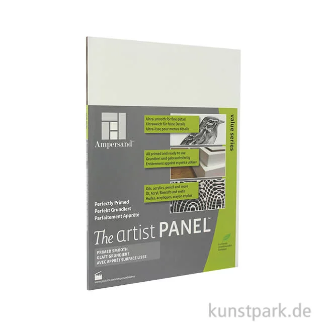 Artikelbild 1 des Artikels “Ampersand Artist Panel - Primed Smooth 3 mm 30 x 40 cm“