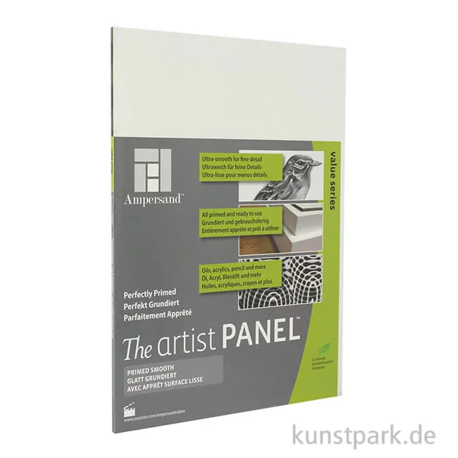 Artikelbild 1 des Artikels “Ampersand Artist Panel - Primed Smooth 3 mm 50 x 70 cm“