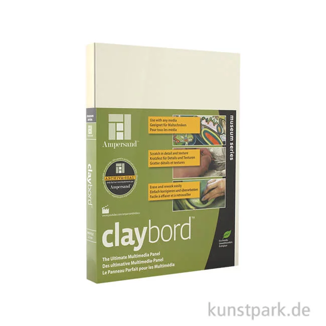 Artikelbild 1 des Artikels “Ampersand ClayBord - 22 mm 18 x 24 cm“