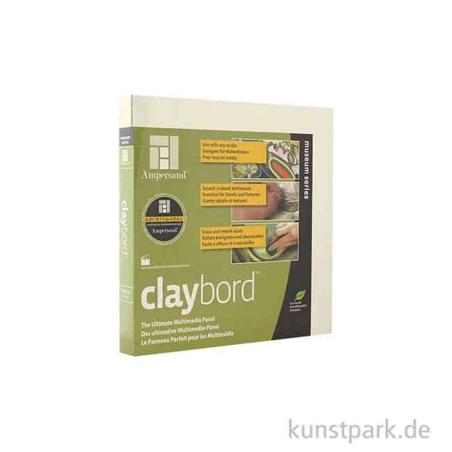 Artikelbild 1 des Artikels “Ampersand ClayBord - 22 mm 20 x 20 cm“