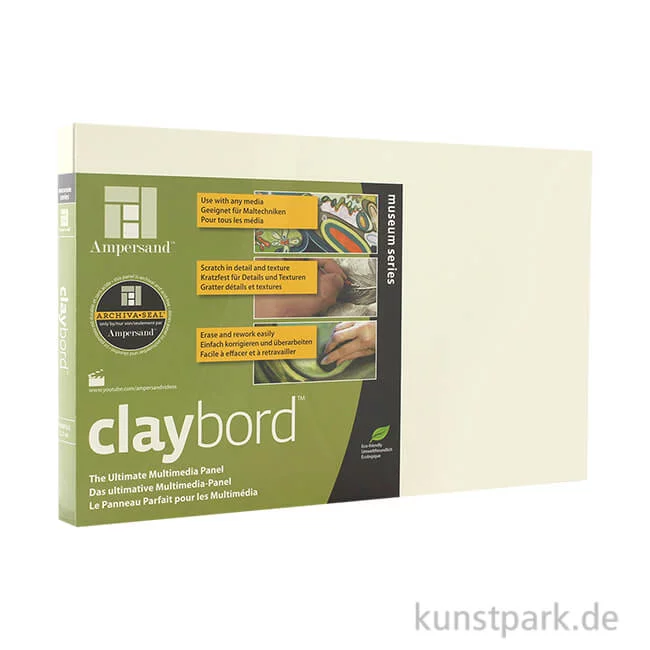 Artikelbild 1 des Artikels “Ampersand ClayBord - 22 mm 50 x 70 cm“