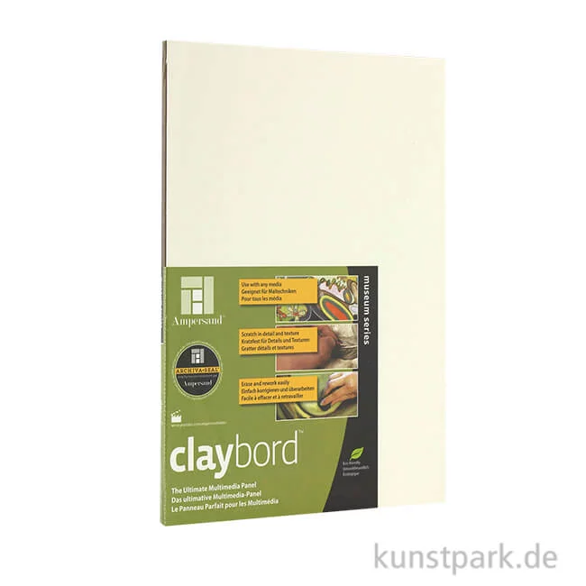 Artikelbild 1 des Artikels “Ampersand ClayBord - 3 mm 30 x 40 cm“