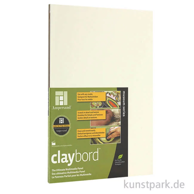 Artikelbild 1 des Artikels “Ampersand ClayBord - 3 mm 50 x 70 cm“