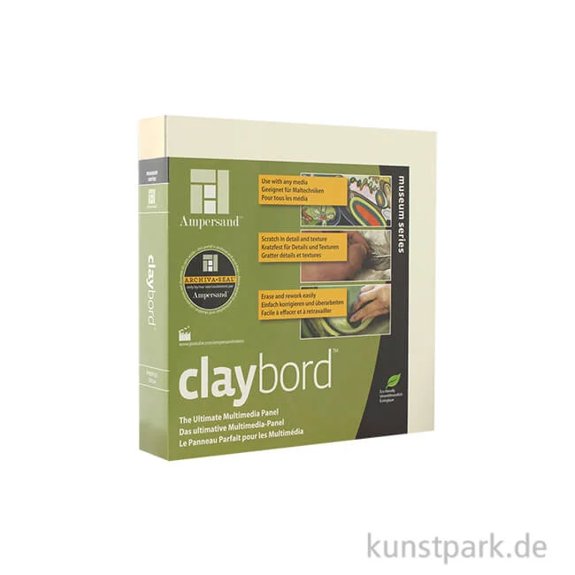 Artikelbild 1 des Artikels “Ampersand ClayBord - 38 mm 20 x 20 cm“
