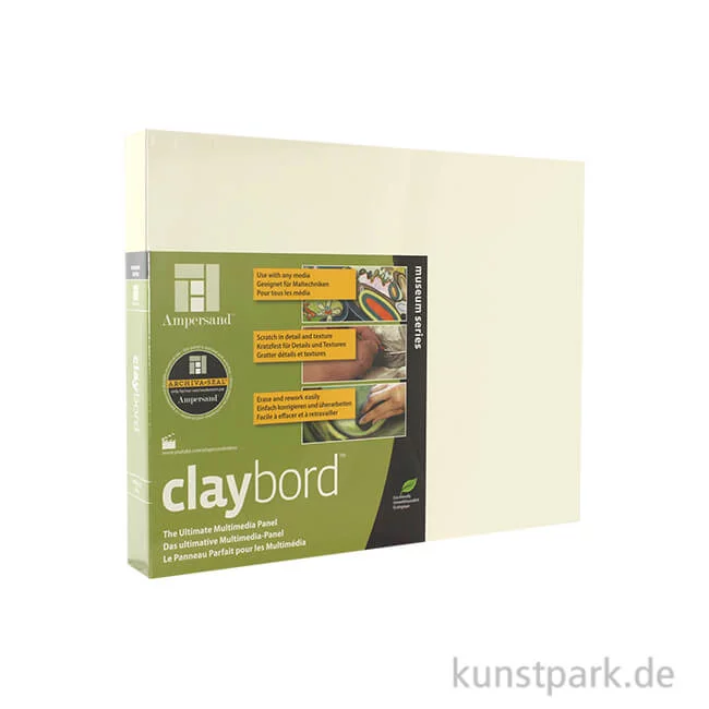 Artikelbild 1 des Artikels “Ampersand ClayBord - 38 mm 24 x 30 cm“