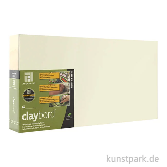 Artikelbild 1 des Artikels “Ampersand ClayBord - 38 mm 40 x 60 cm“