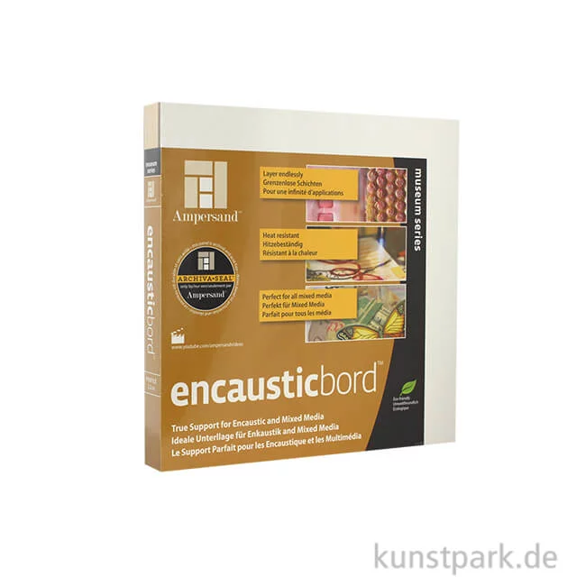 Artikelbild 1 des Artikels “Ampersand EncausticBord - 22 mm 20 x 20 cm“