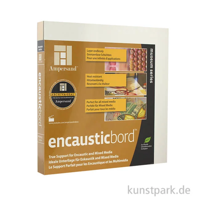 Artikelbild 1 des Artikels “Ampersand EncausticBord - 22 mm 30 x 30 cm“
