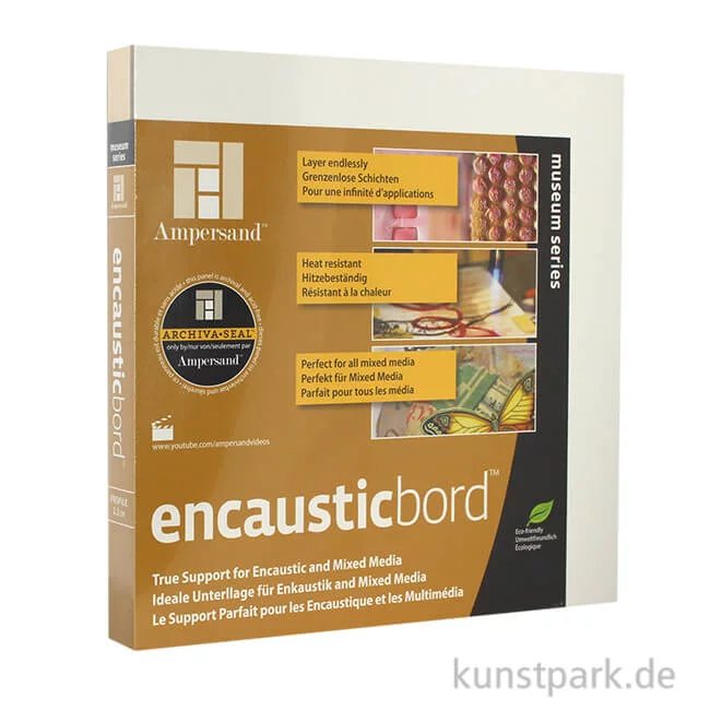 Artikelbild 1 des Artikels “Ampersand EncausticBord - 22 mm 40 x 40 cm“