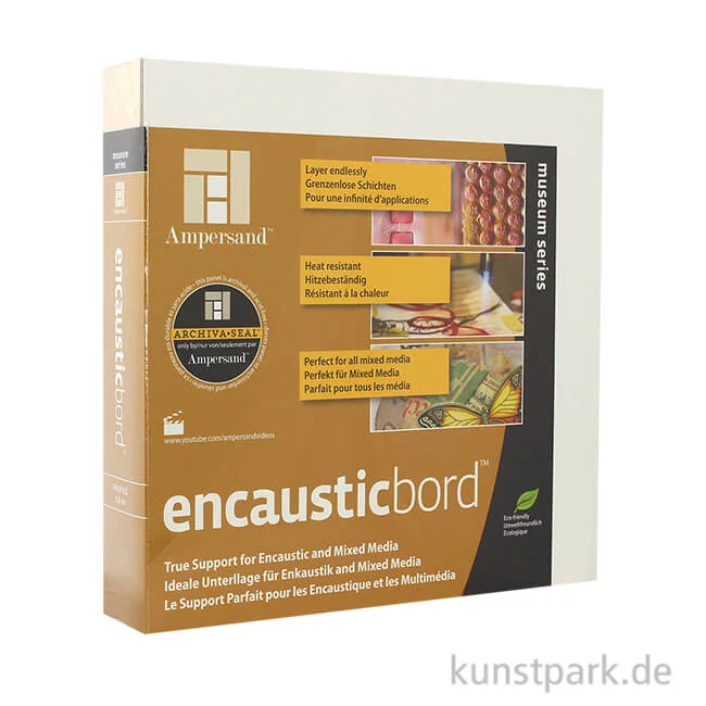 Artikelbild 1 des Artikels “Ampersand EncausticBord - 38 mm 40 x 40 cm“