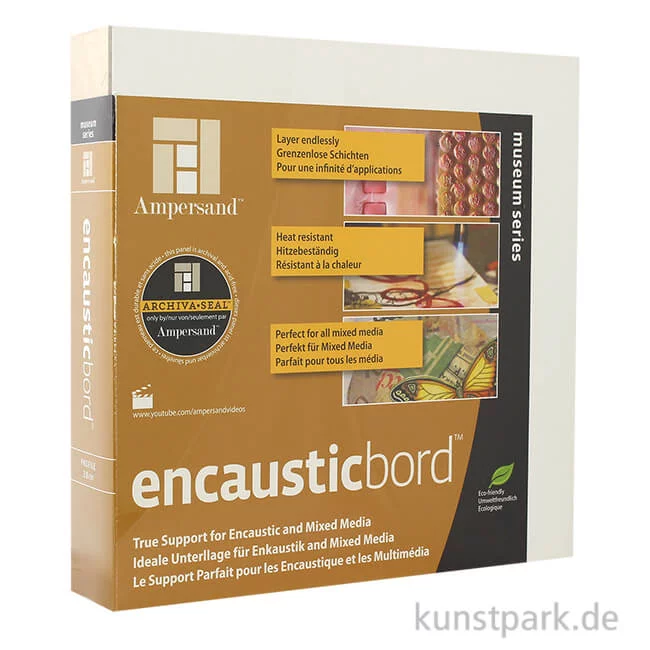 Artikelbild 1 des Artikels “Ampersand EncausticBord - 38 mm 50 x 50 cm“