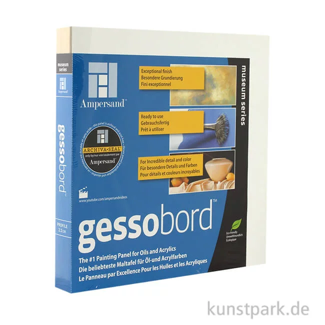 Artikelbild 1 des Artikels “Ampersand GessoBord - 22 mm 40 x 40 cm“