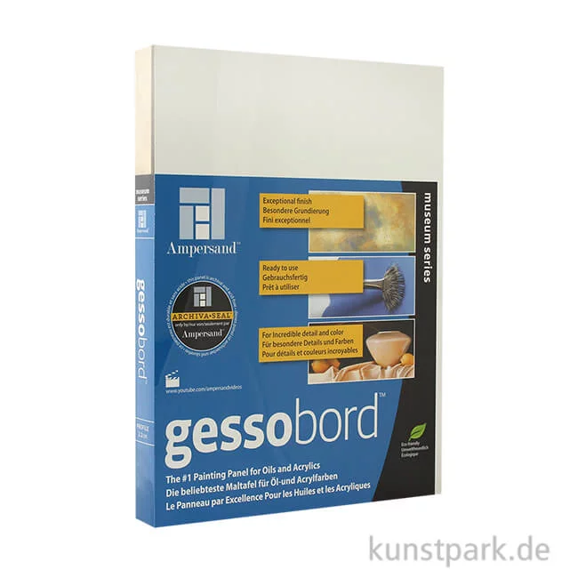 Artikelbild 1 des Artikels “Ampersand GessoBord - 22 mm 40 x 50 cm“