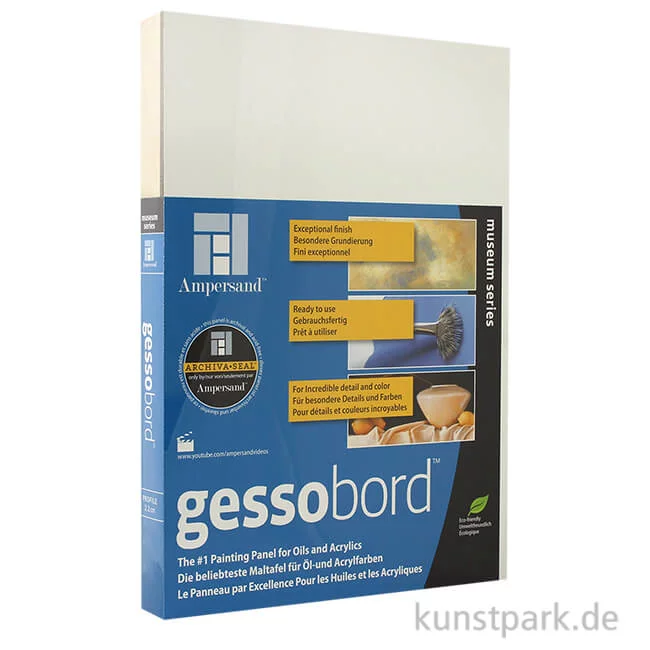 Artikelbild 1 des Artikels “Ampersand GessoBord - 22 mm 50 x 70 cm“