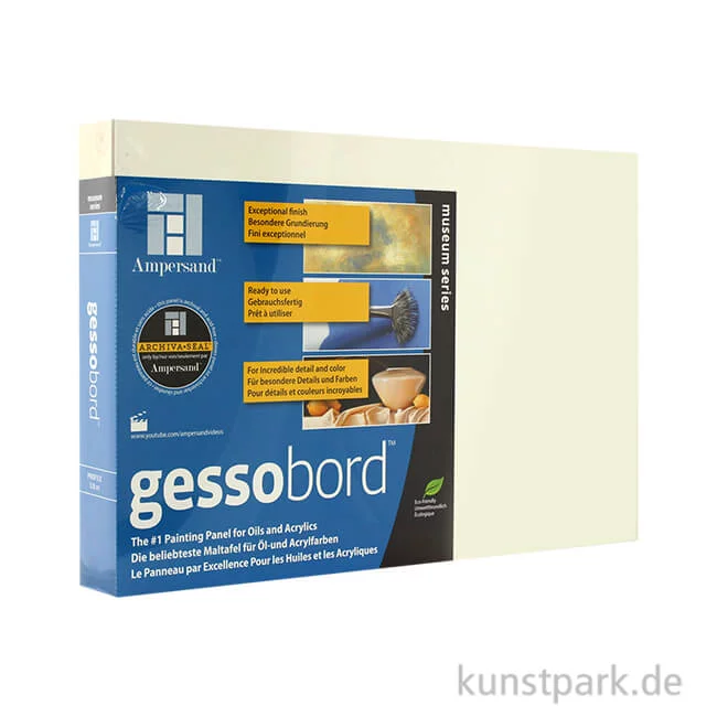 Artikelbild 1 des Artikels “Ampersand GessoBord - 38 mm 30 x 40 cm“
