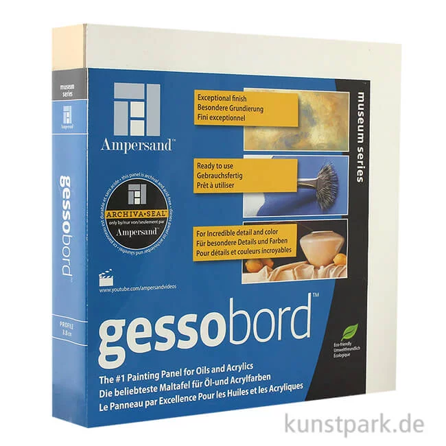 Artikelbild 1 des Artikels “Ampersand GessoBord - 38 mm 50 x 50 cm“