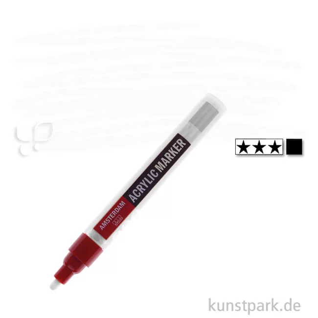 Artikelbild 1 des Artikels “Talens AMSTERDAM Acrylic Marker M - 4 mm Einzelstift | 105 Titanweiß“