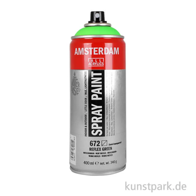 Artikelbild 1 des Artikels “Talens AMSTERDAM Spray Neon 400 ml Einzelfarbe | 672 Reflexgrün“