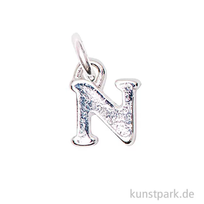 Artikelbild 1 des Artikels “Anhänger Buchstabe - Silber einzel | N“